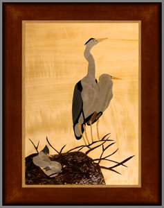 Herons at Home