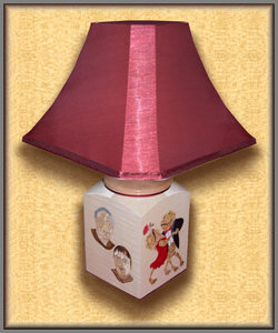Ruby Wedding Lamp