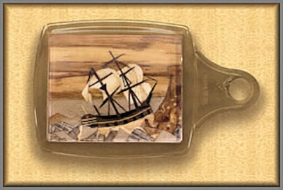 Shipwreck Keyring