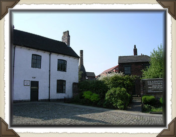 Gladstone Pottery Museum entrance