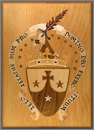 Carmelite Crest by Sister Susan Thompson