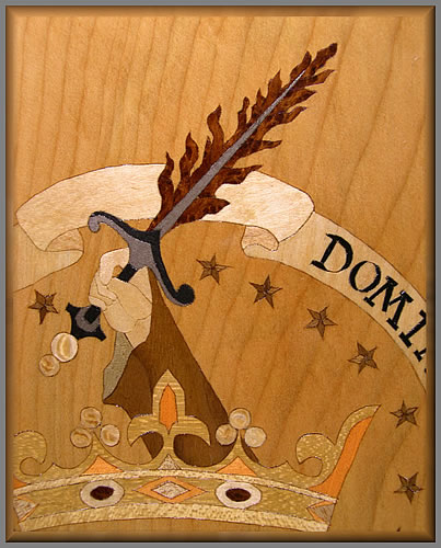 Carmelite Crest detail by Sister Susan Thompson