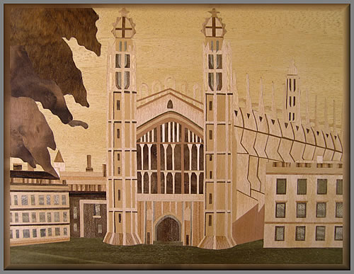 Kings College Cambridge detail view