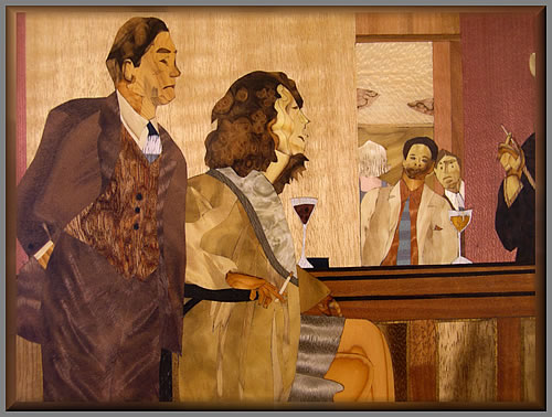 Vettriano's Bar detail view