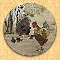 A Joyful Family in Bamboo