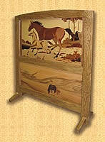 Horse and Foal Fire Guard