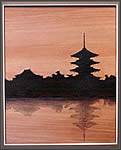 Temple in Sunset