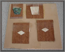 Examples placed in veneer slots