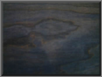 Blue coloured veneer