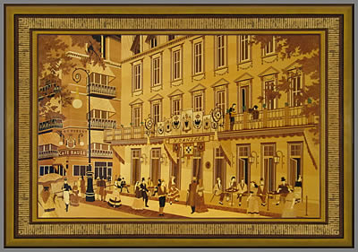 French Style Marquetry