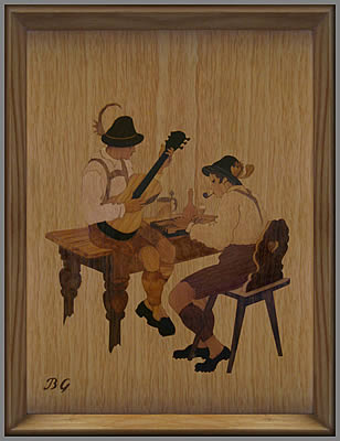 Guitar and Zither players