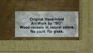 Natural Veneers Label