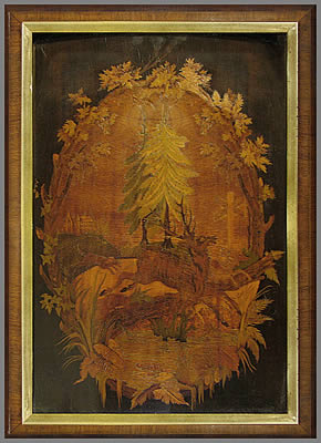 Old Marquetry Picture