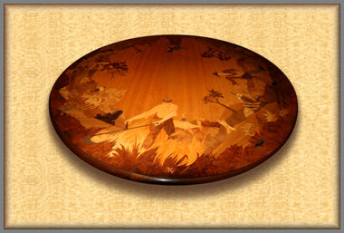 Round coffee table view 2