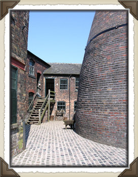 Kilns and courtyard view 2
