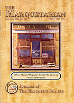 Click our Alan's picture to see what's in the Summer issue of the Marquetarian